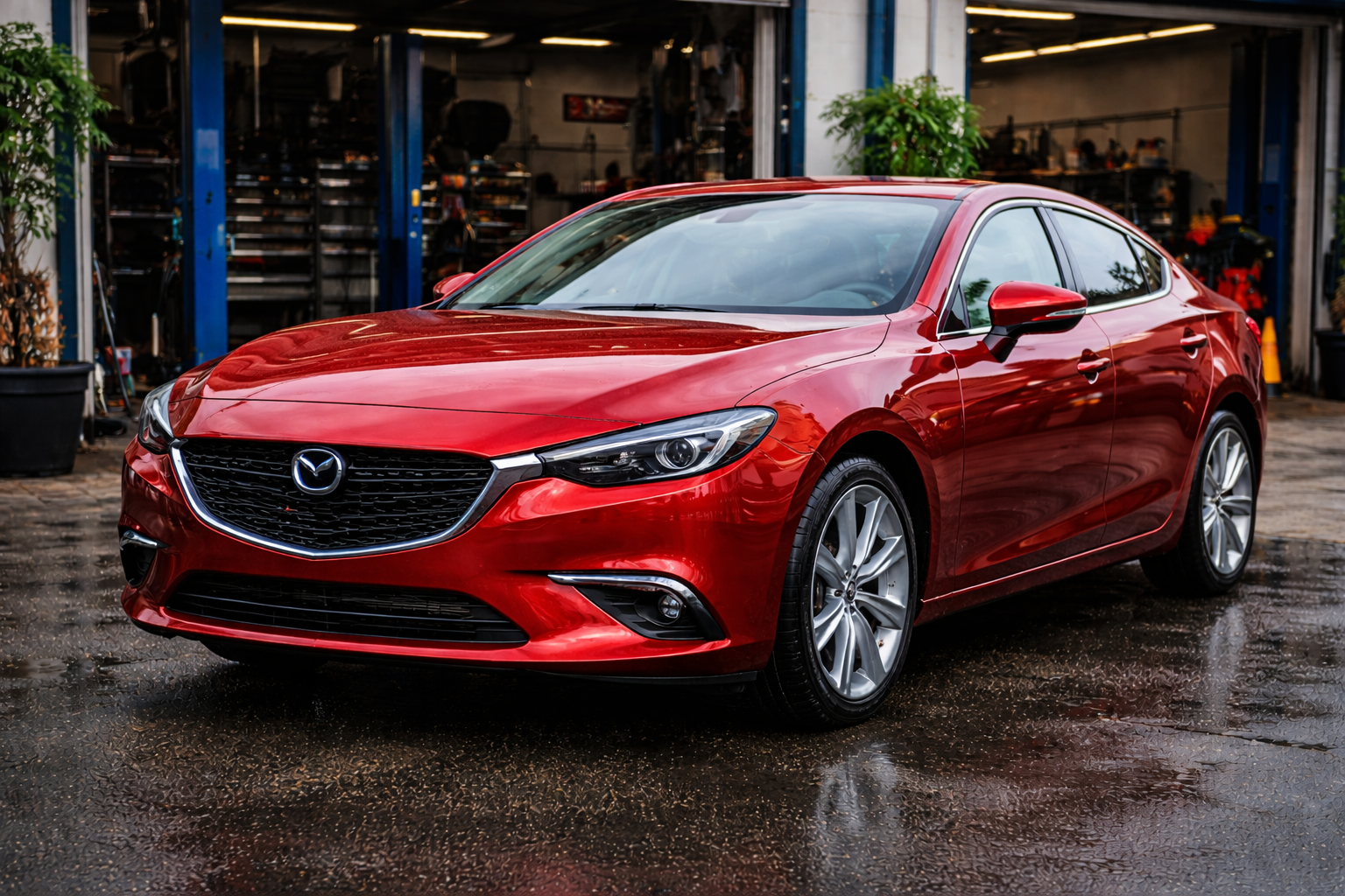 Mesa Autobody showroom finish